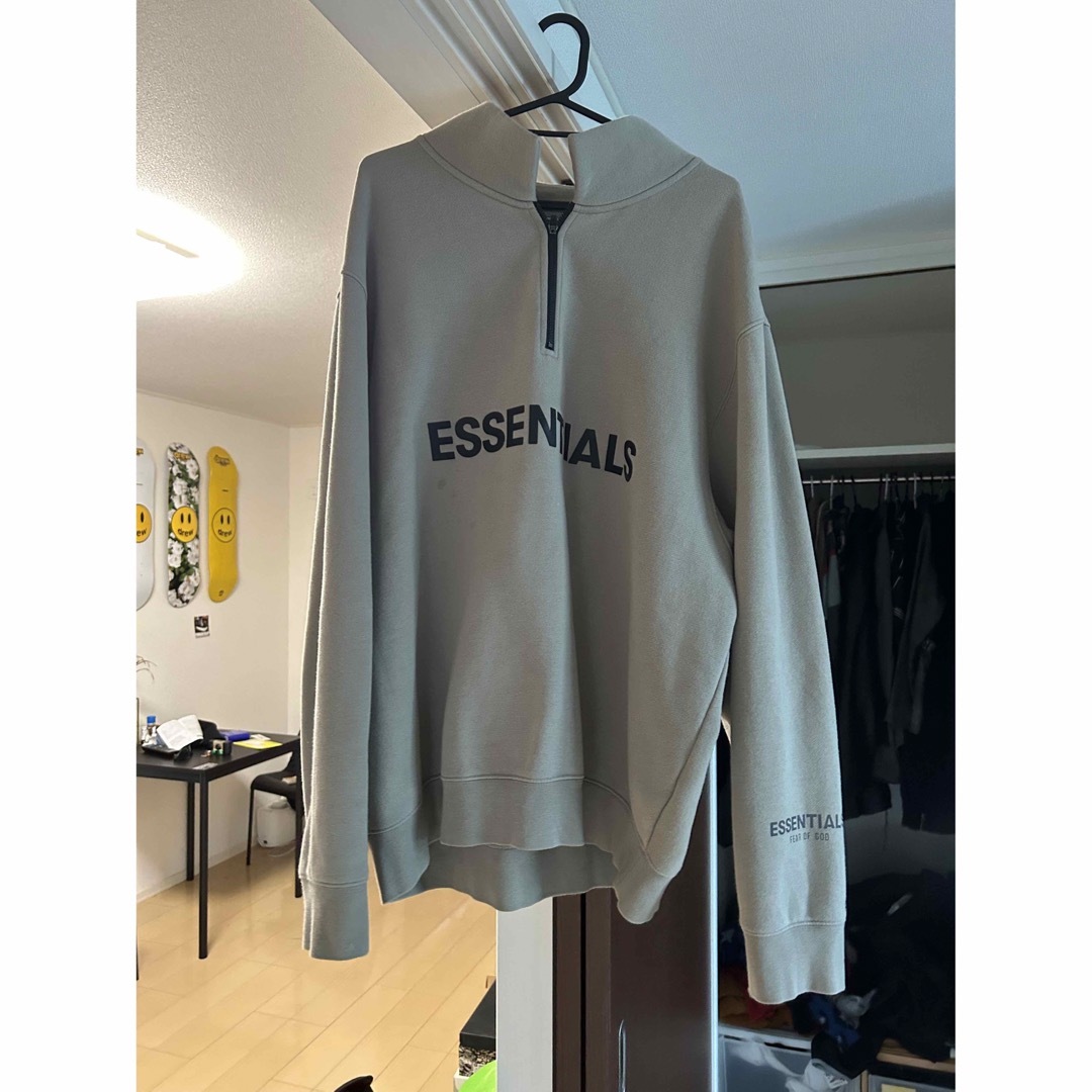 essentials ハーフジップ Mサイズ - www.sorbillomenu.com