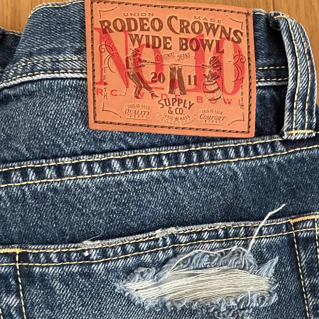 RODEO CROWNS(ロデオクラウンズ)のRODEO CROWNS ストレートデニム レディースのパンツ(デニム/ジーンズ)の商品写真
