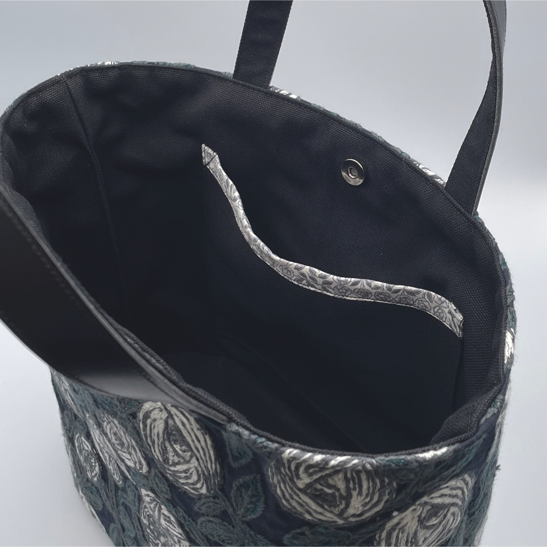 mina perhonen(ミナペルホネン)のミナペルホネン*rosy トートバッグ ハンドメイド ハンドメイドのファッション小物(バッグ)の商品写真
