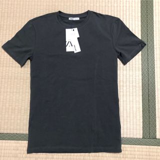 アヴィレックス(AVIREX)の新品　ZARA 定番Tシャツ　カーキ(Tシャツ/カットソー(半袖/袖なし))