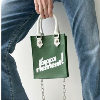 アパルトモンドゥーズィエムクラス(L'Appartement DEUXIEME CLASSE)のPrint Mini Tote Bagプリント ミニ トート バッグ(トートバッグ)