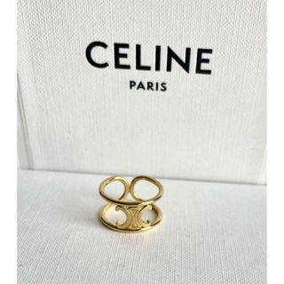 セリーヌ(celine)の☆最終値下げ☆CELINEリング　指輪　ゴールド　 (リング(指輪))