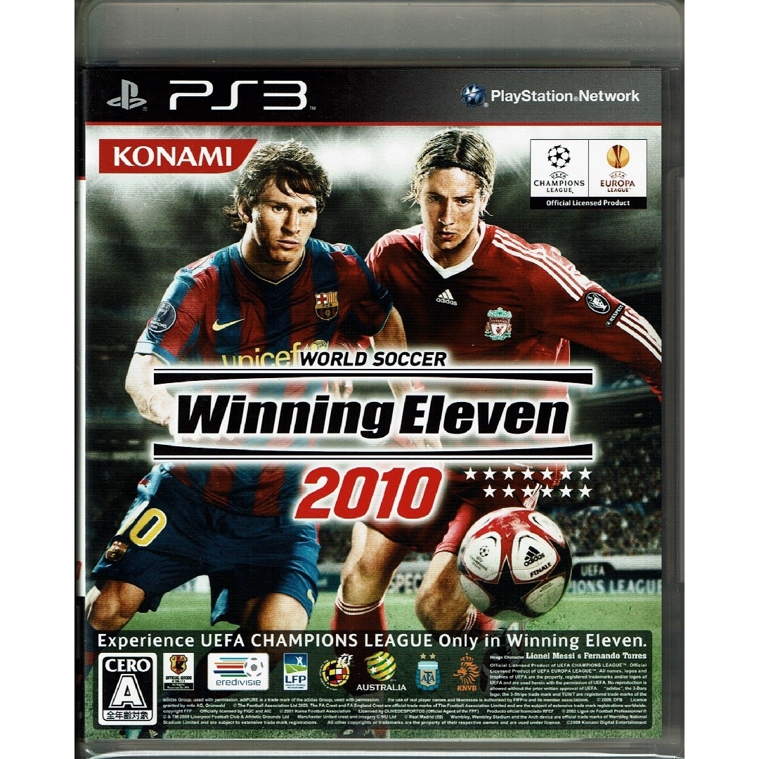 PlayStation3(プレイステーション3)のワールドサッカー ウイニングイレブン 2010 PS3 エンタメ/ホビーのゲームソフト/ゲーム機本体(家庭用ゲームソフト)の商品写真