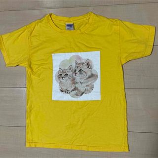 ギルタン(GILDAN)の140cm 猫Tシャツ(Tシャツ/カットソー)