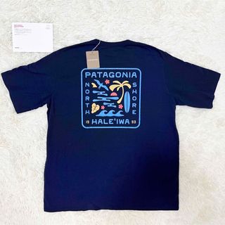 【新品】 希少 ハワイ ハレイワ 限定 パタゴニア Tシャツ バックロゴ XXL