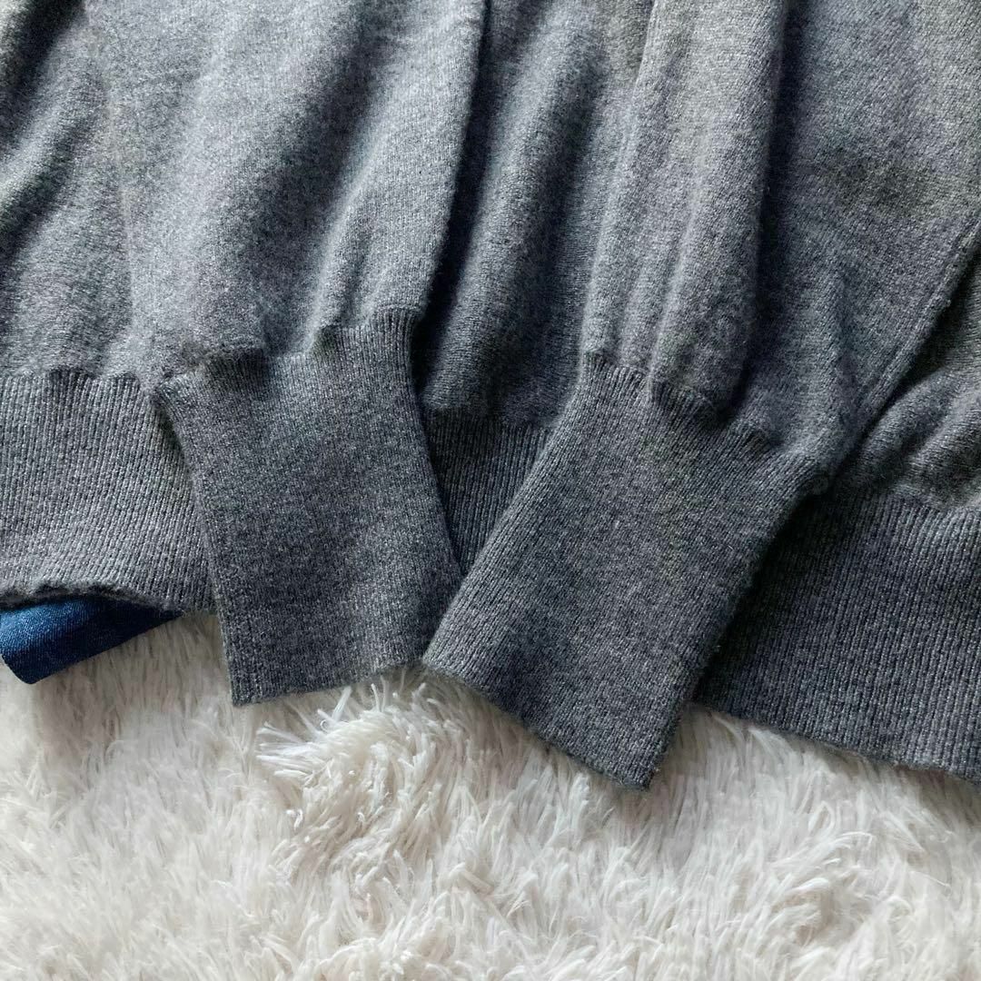 【自由区】セーター　ニット　ドルマンスリーブ　カシミヤ100％　大きいサイズ