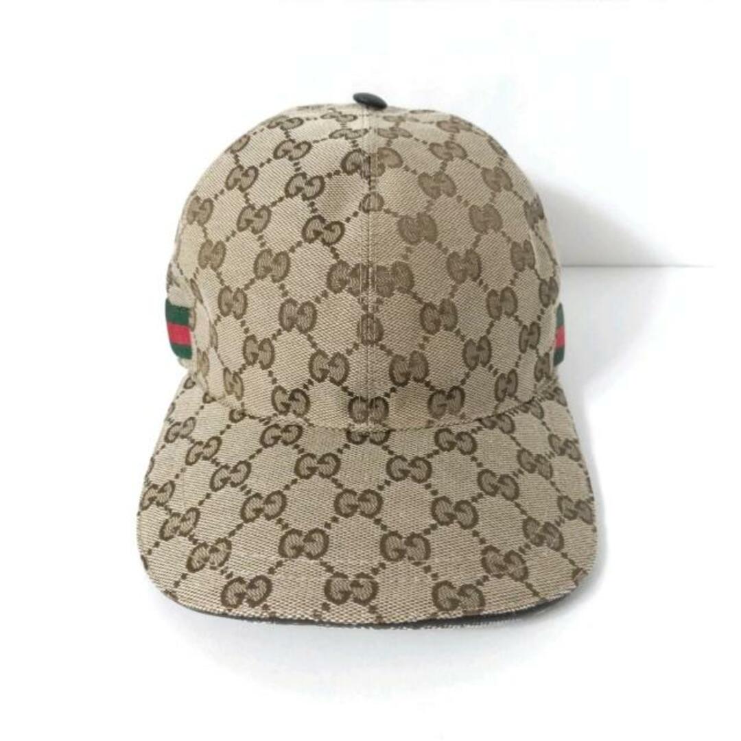 GUCCI(グッチ) キャップ S 57cm美品 - | フリマアプリ ラクマ