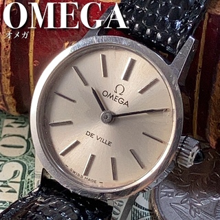オメガ(OMEGA)の高級スイスブランド美麗オメガOMEGAアンティークウォッチ手巻きレディース腕時計(腕時計)