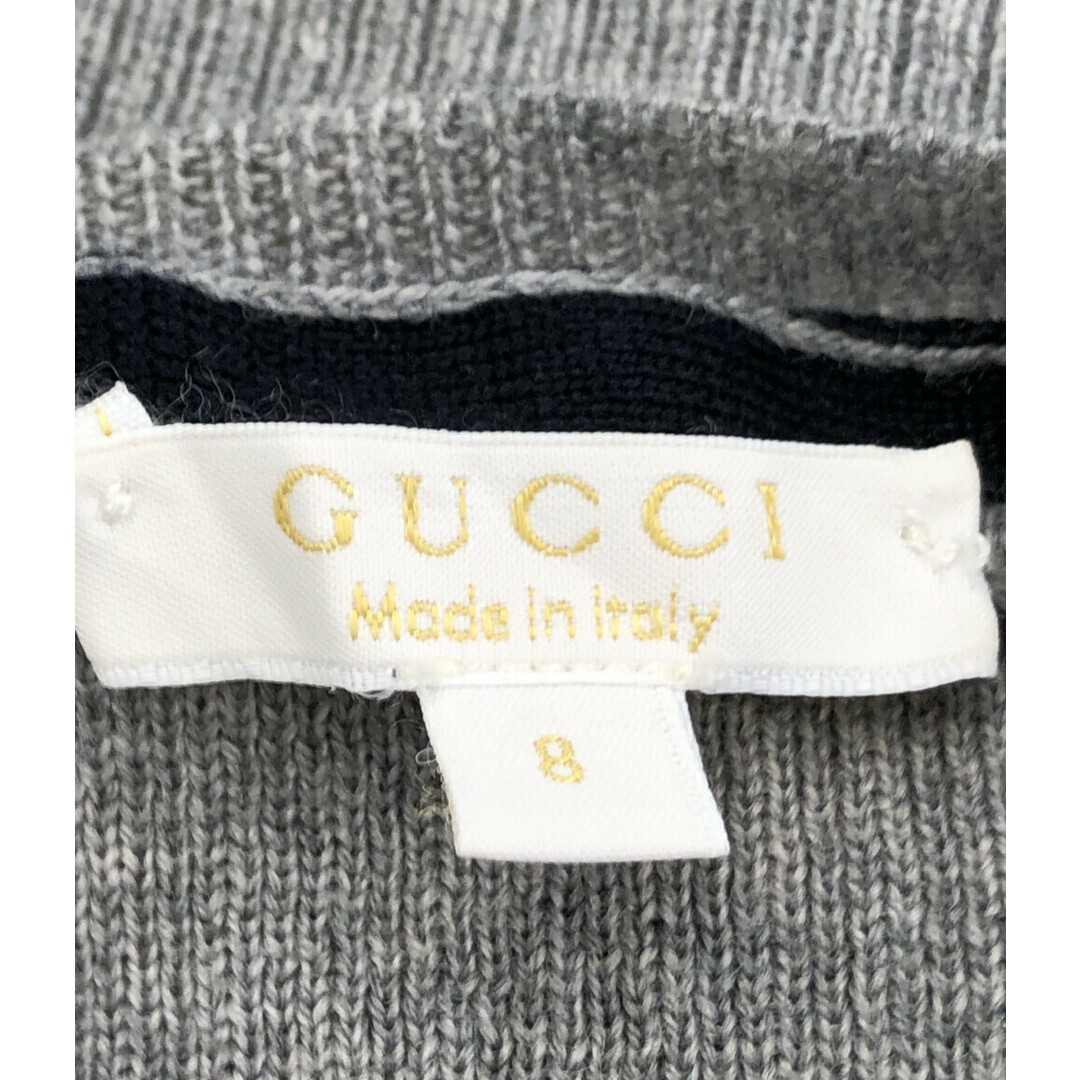 Gucci(グッチ)のグッチ GUCCI 半袖ニットワンピース    キッズ 8 キッズ/ベビー/マタニティのキッズ服女の子用(90cm~)(ワンピース)の商品写真