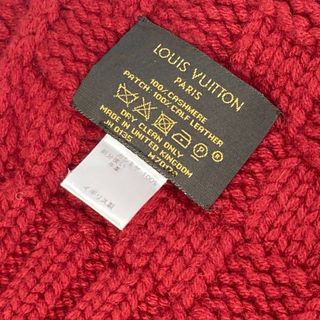 ほぼ未使用 LOUIS VUITTON エシャルプ ヘルシンキ ブルー カシミヤ