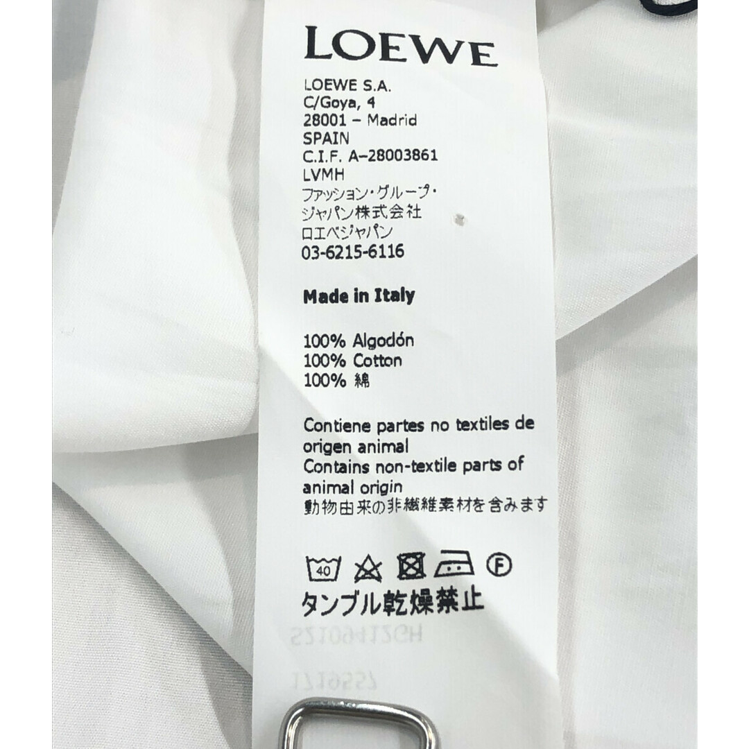 美品 ロエベ LOEWE 長袖オーバーシャツ メンズ S-hybridautomotive.com