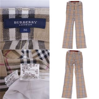 美品 バーバリー ロンドン BURBERRY LONDON パンツ ロング