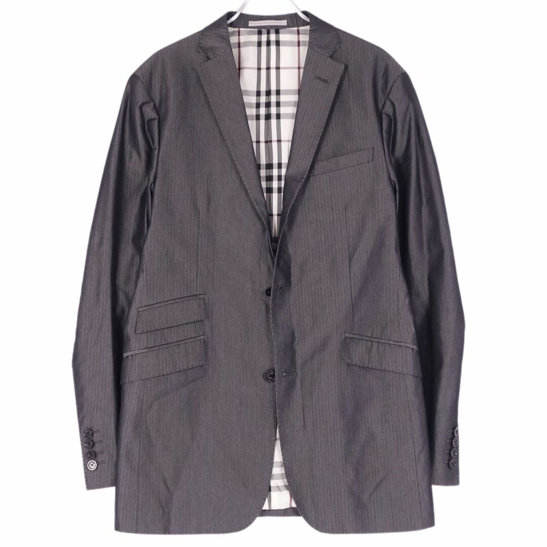 BURBERRY BLACK LABEL(バーバリーブラックレーベル)のバーバリー ブラックレーベル BURBERRY BLACK LABEL セットアップ スーツ ジャケット スラックス メンズ LL グレー メンズのスーツ(セットアップ)の商品写真