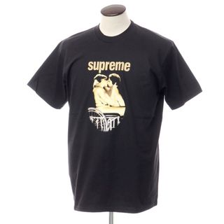 シュプリーム(Supreme)の【中古】シュプリーム Supreme 2023年春夏 Kiss Tee クルーネック 半袖Ｔシャツ ブラック【サイズL】【メンズ】(Tシャツ/カットソー(半袖/袖なし))