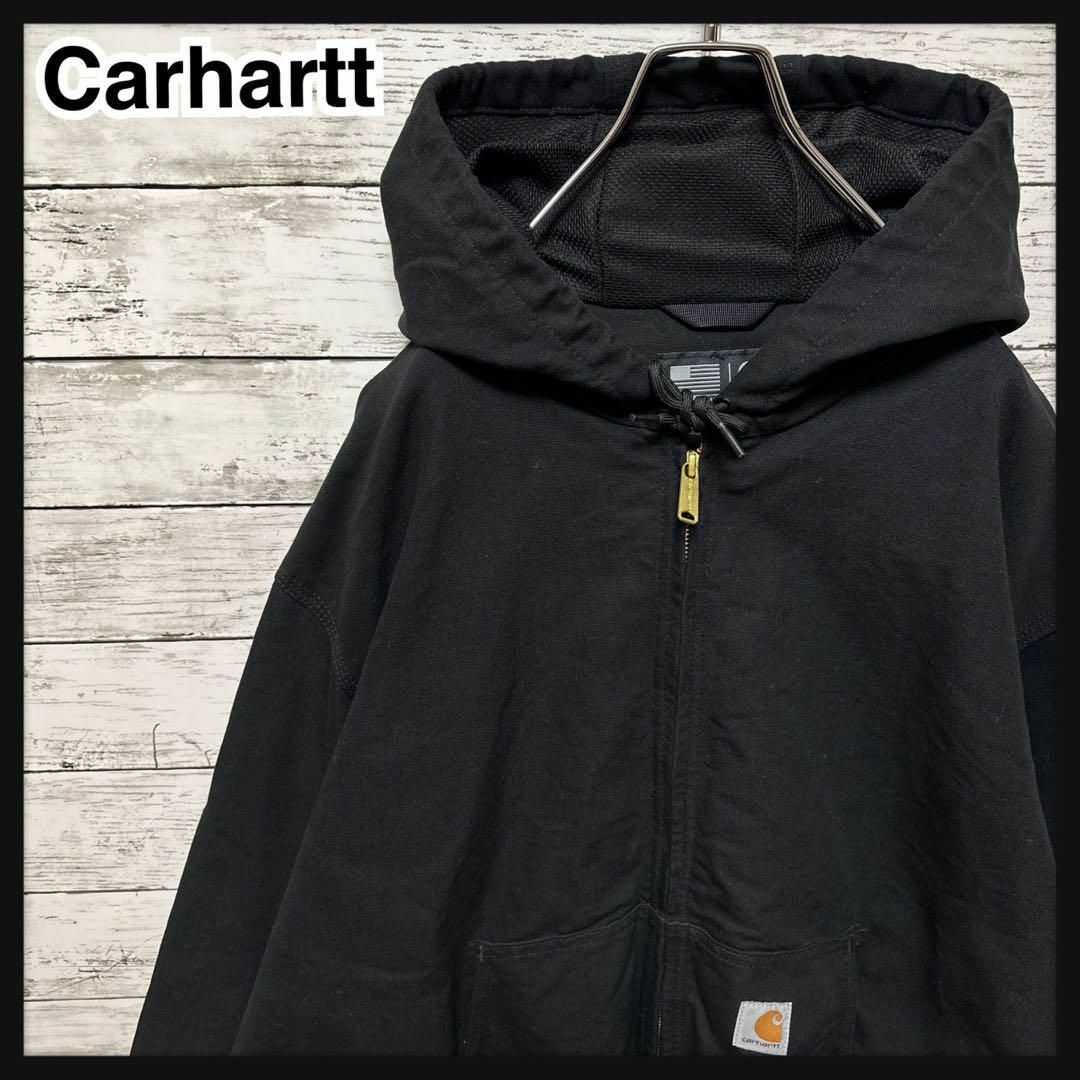 カーハート アクティブジャケット Carhartt XLサイズ 貴重な黒
