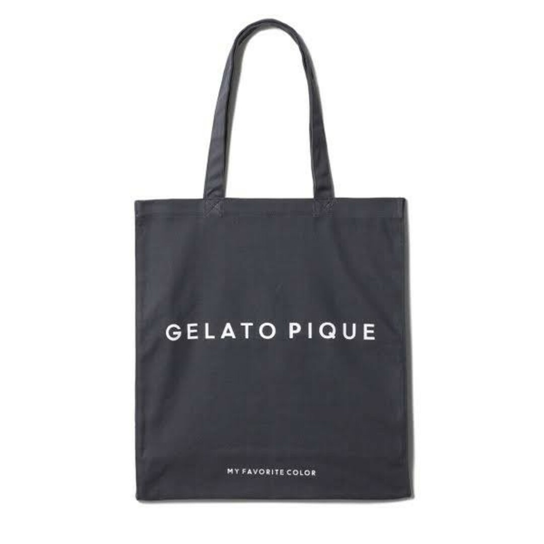 gelato pique(ジェラートピケ)のジェラートピケ　トートバッグ　ブラック エンタメ/ホビーのコレクション(その他)の商品写真