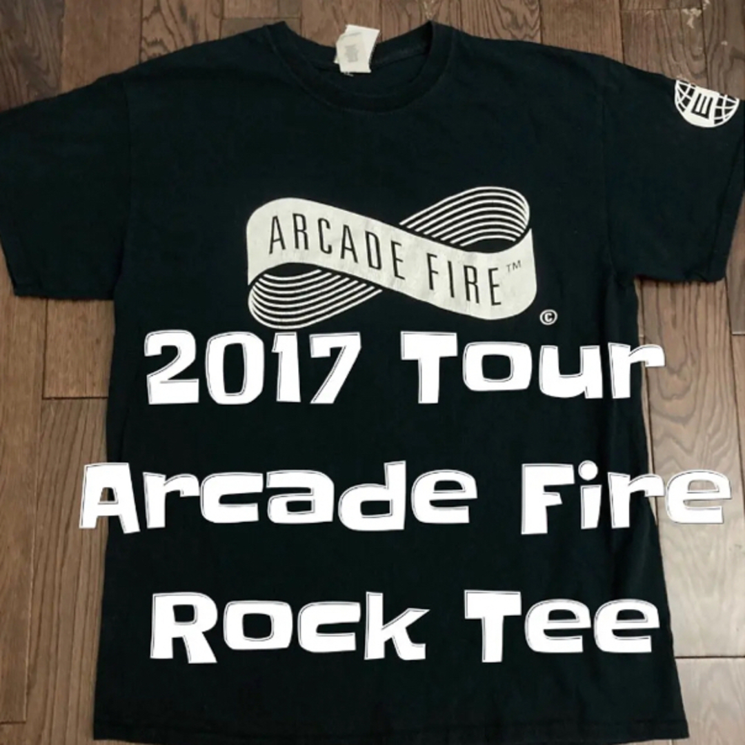 日本未発売Arcade FireアーケードファイヤーロックバンドTシャツツアー