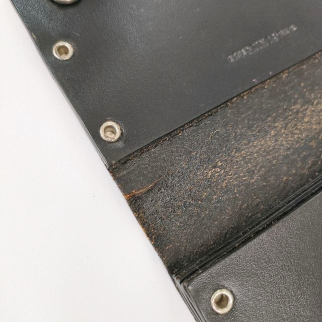 TENDERLOIN(テンダーロイン)のTENDERLOIN/PORTER T-STUD WALLET スタッズ 折財布 レザー 二つ折り財布 ブラック メンズ テンダーロイン/ポーター【中古】3-0721G◎ メンズのファッション小物(折り財布)の商品写真