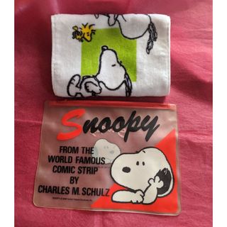 スヌーピー(SNOOPY)の🐾スヌーピーのたおる&レトロのジップロック(タオル)