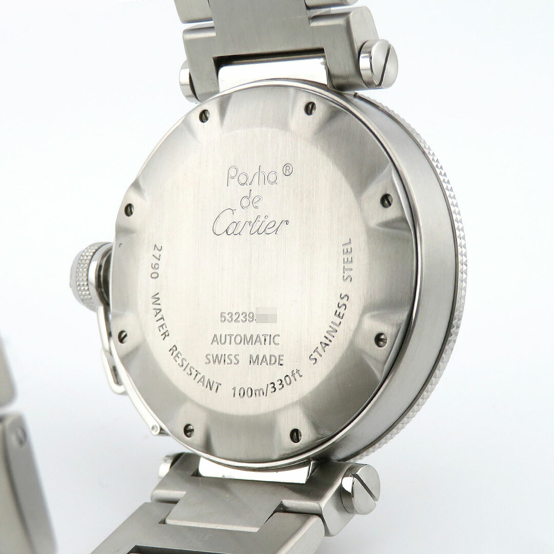 カルティエ パシャ シータイマー W31080M7 自動巻き ステンレススティール メンズ CARTIER 【時計】 売上高No.1の商品 