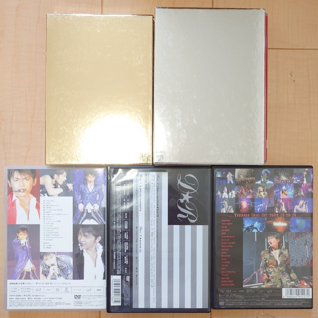 KAT-TUNタッキー＆翼　DVD.CD まとめ売り