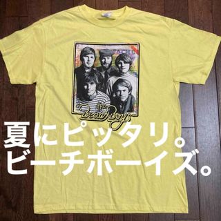 Beach BoysビーチボーイズTシャツUSAアメリカ70年代ロックバンド(Tシャツ/カットソー(半袖/袖なし))