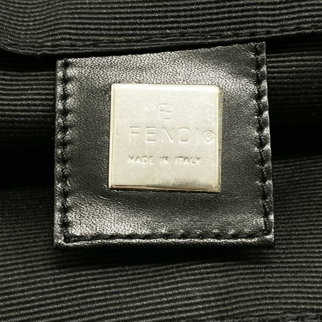 FENDI - FENDI ロゴ サイドボタン バケツ型 ヴィンテージ トートバッグ