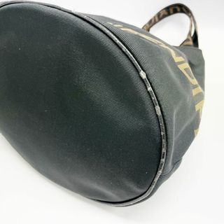 FENDI - FENDI ロゴ サイドボタン バケツ型 ヴィンテージ トートバッグ