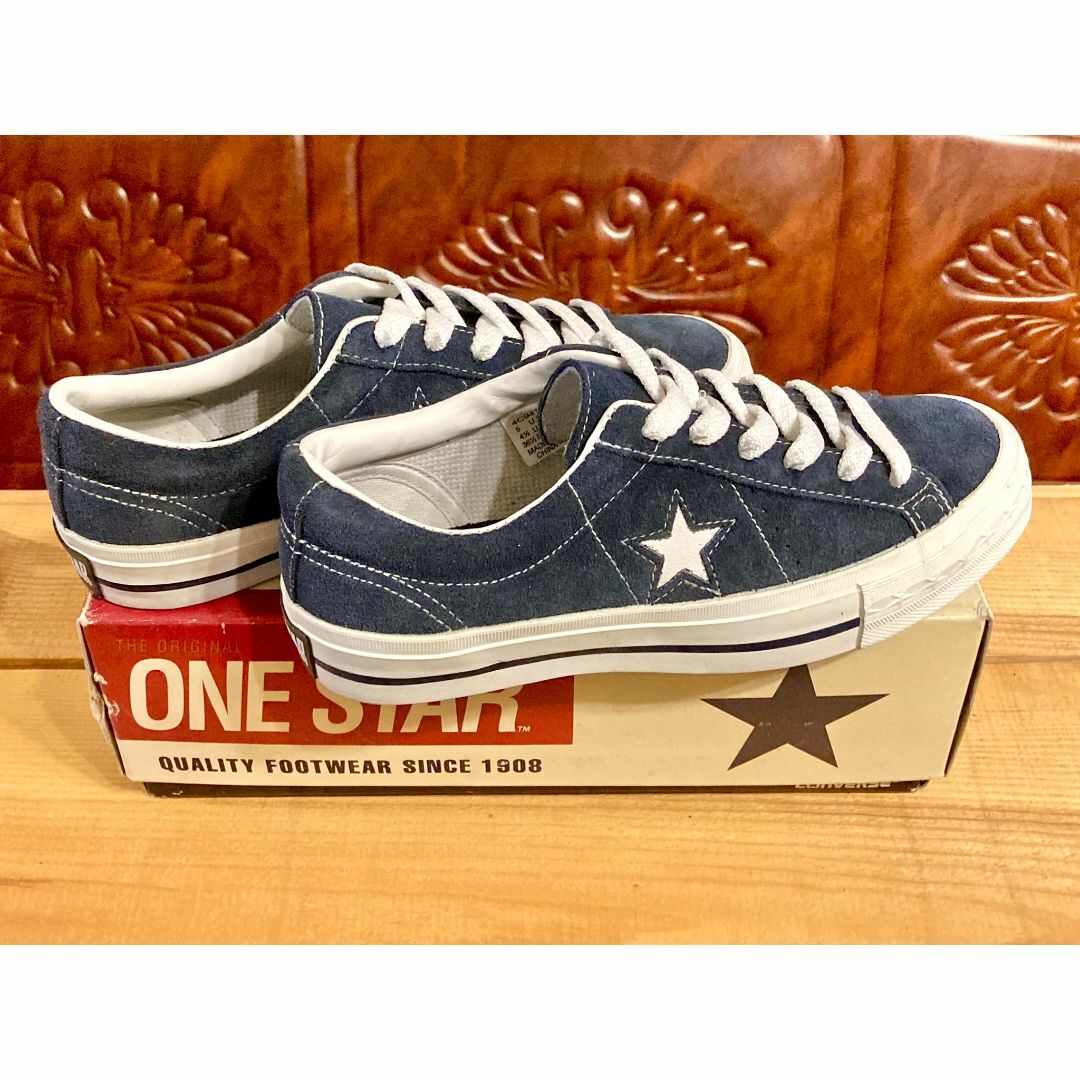 CONVERSE - ☆希少レア!コンバース ワンスタースエード ネイビー ...