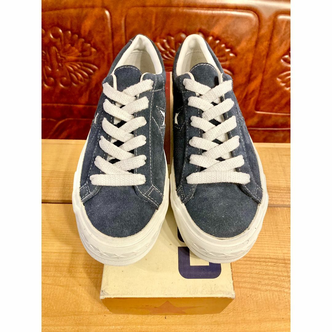 CONVERSE - ☆希少レア!コンバース ワンスタースエード ネイビー CONVERSE - ☆希少レア!コンバース ワンスタースエード ネイビー
