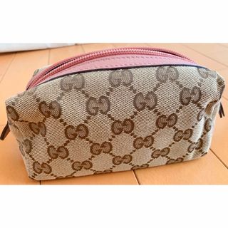 グッチ(Gucci)のぺきん様専用♡GUCCI   GGキャンバス ポーチ(ポーチ)