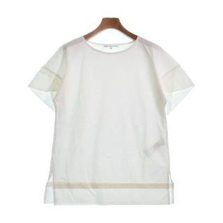 ニジュウサンク(23区)の23区 ニジューサンク Tシャツ・カットソー 38(M位) 白系 【古着】【中古】(カットソー(半袖/袖なし))