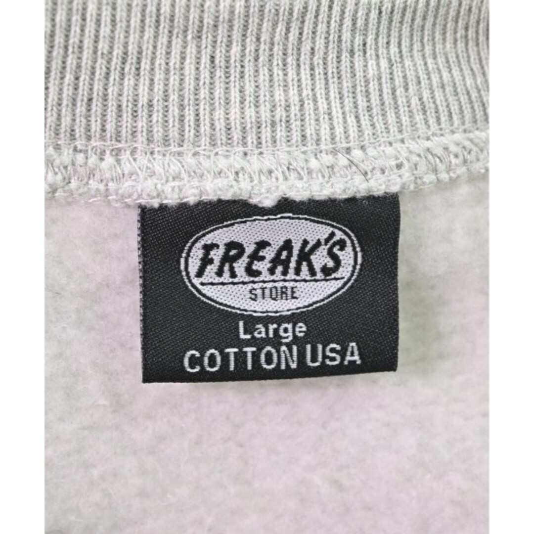 FREAK'S STORE(フリークスストア)のFREAK'S STORE フリークスストア スウェット L グレー 【古着】【中古】 メンズのトップス(スウェット)の商品写真