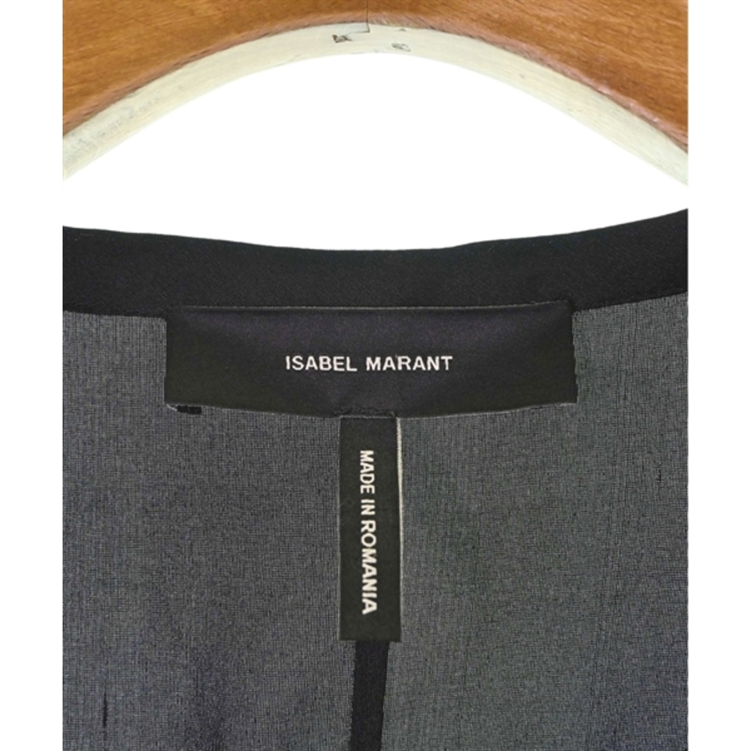 Isabel Marant(イザベルマラン)のISABEL MARANT イザベルマラン ワンピース 34(XXS位) 黒 【古着】【中古】 レディースのワンピース(ひざ丈ワンピース)の商品写真