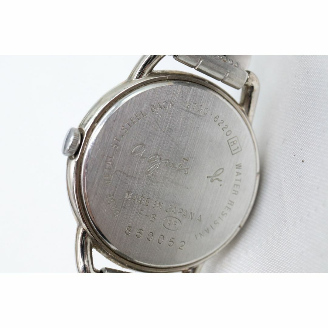 agnes b. - 【W70-22】動作品 電池交換済 アニエスベー 腕時計 V700