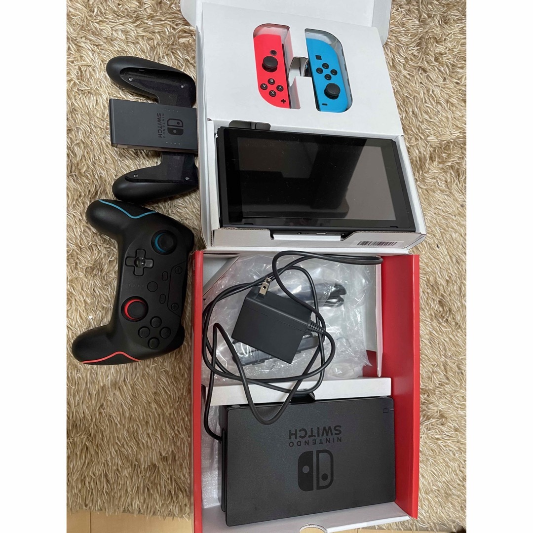 2023年購入 Nintendo Switch 本体+プロコン家庭用ゲーム機本体 - 家庭