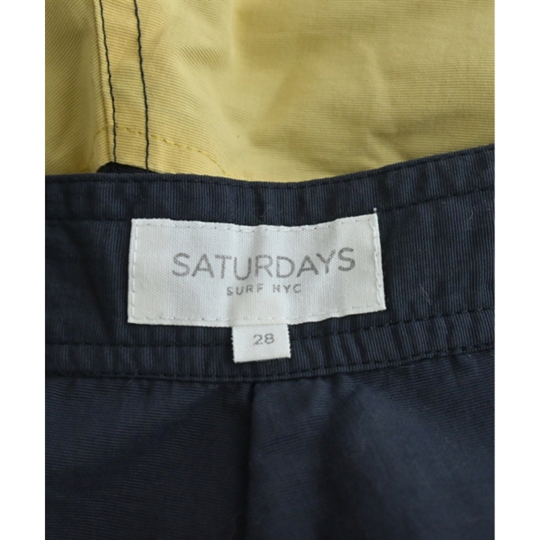 SATURDAYS SURF NYC(サタデーズサーフニューヨークシティー)のSATURDAYS SURF NYC パンツ（その他） 28(S位) 紺x黄 【古着】【中古】 メンズのパンツ(その他)の商品写真