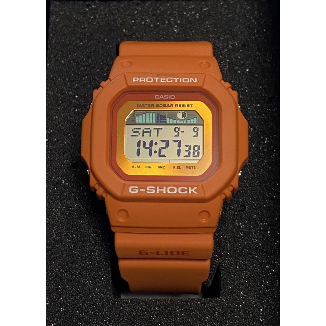 G-SHOCK(ジーショック)のG-SHOCK/サーファー/GLX-5600/オレンジ/G-LIDE/箱付/レア メンズの時計(腕時計(デジタル))の商品写真