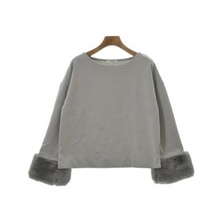 ナチュラルビューティーベーシック(NATURAL BEAUTY BASIC)のNATURAL BEAUTY BASIC Tシャツ・カットソー M グレー 【古着】【中古】(カットソー(半袖/袖なし))