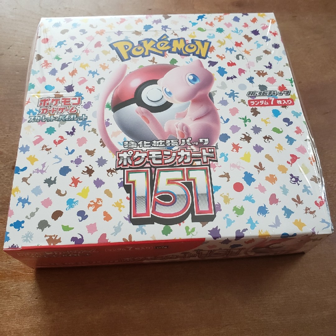 ポケモン - シュリンク付き ポケモンカード 151 ポケカ1BOX