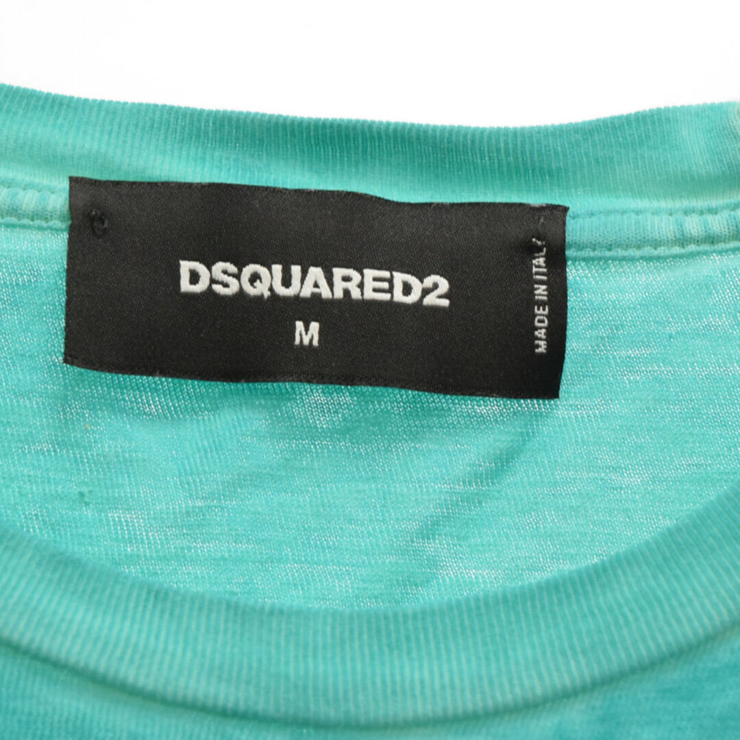 DSQUARED2 - DSQUARED2 ディースクエアード カレッジロゴプリント半袖T