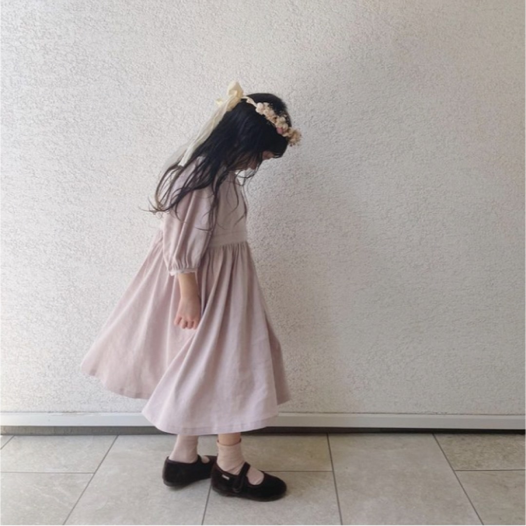 june little closet＊cinnamon dress キッズ/ベビー/マタニティのキッズ服女の子用(90cm~)(ワンピース)の商品写真