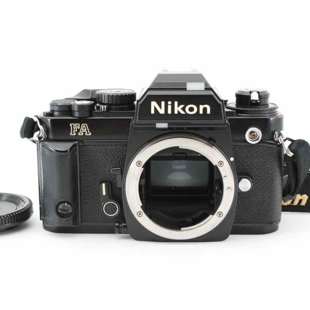 超美品 NIKON FA ブラック フィルムカメラ モルト新品交換済 Y787 | フリマアプリ ラクマ