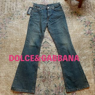 ドルチェアンドガッバーナ(DOLCE&GABBANA)の新品未使用　ドルチェアンドガッバーナブーツカットデニム42(デニム/ジーンズ)