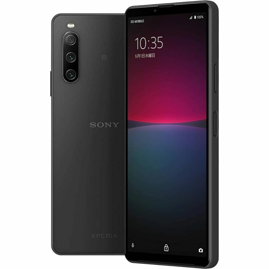 ソニー Xperia10IV SIMフリー ブラック XQ-CC44 S1