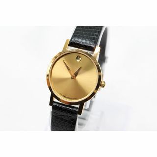 ○電池交換済み○MOVADO モバード 腕時計 コマ付き-