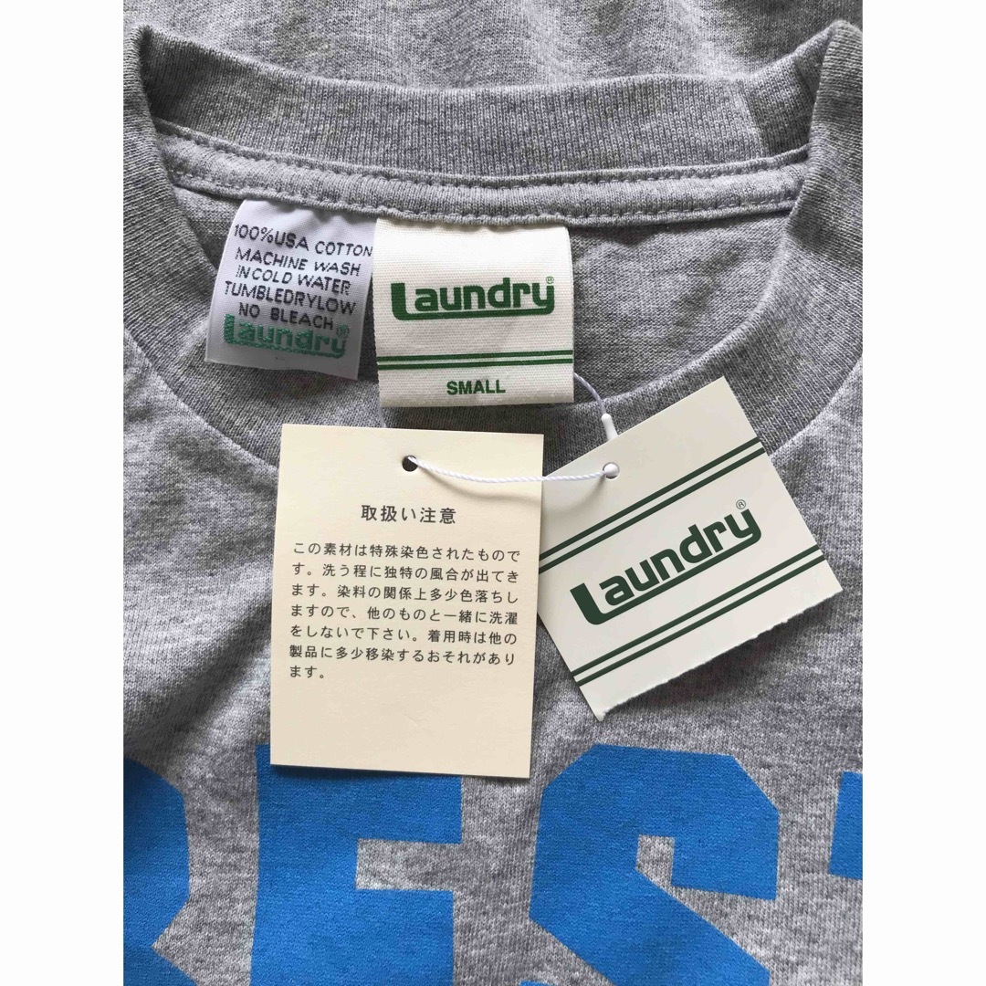 LAUNDRY(ランドリー)の未使用　laundry ランドリー　ナンバープリント半袖Tシャツ メンズのトップス(Tシャツ/カットソー(半袖/袖なし))の商品写真