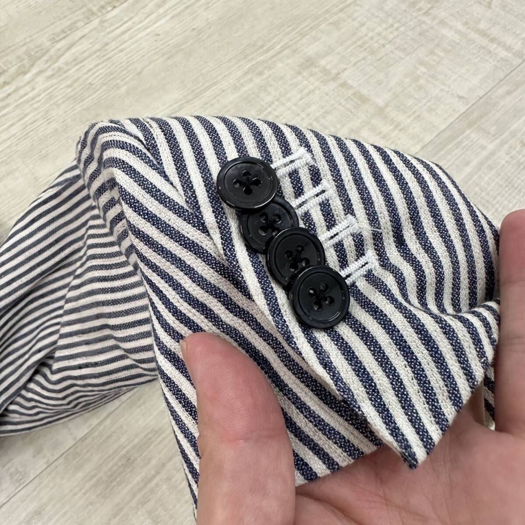 22aw ~ 23ss ブリッラペルイルグスト ストライプ ジャケット 48