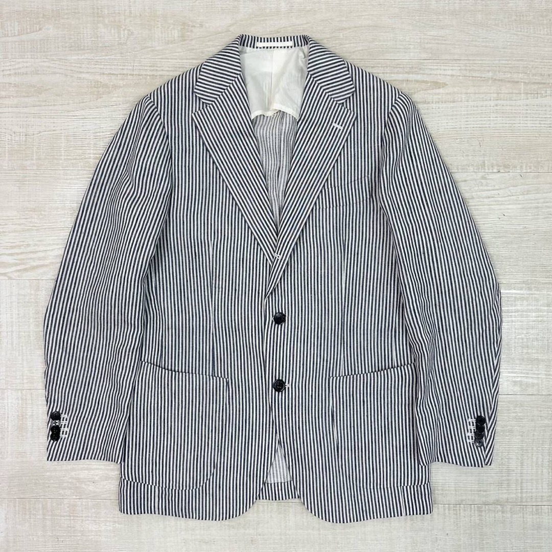 22aw ~ 23ss ブリッラペルイルグスト ストライプ ジャケット 48