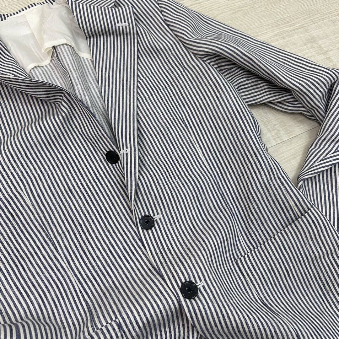22aw ~ 23ss ブリッラペルイルグスト ストライプ ジャケット 48